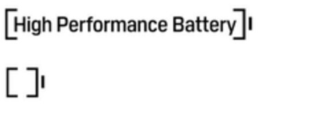 High Performance Battery Logo (EUIPO, 08.03.2023)