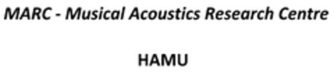 MARC - Musical Acoustics Research Centre HAMU Logo (EUIPO, 03/10/2023)