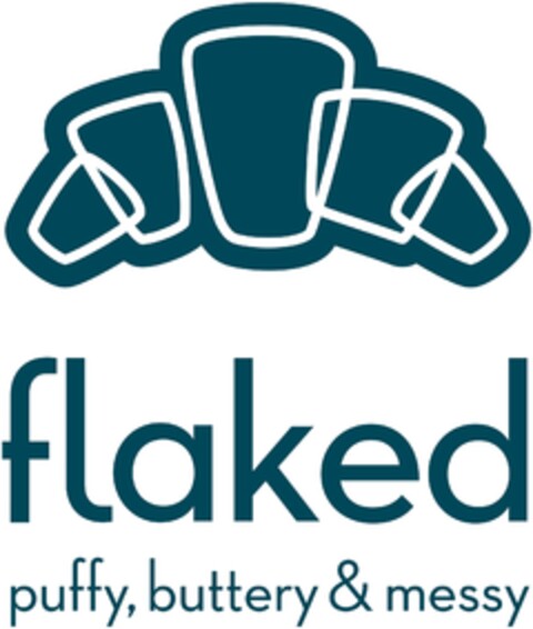 flaked puffy , buttery & messy Logo (EUIPO, 02.08.2023)