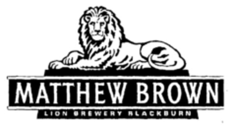 MATTHEW BROWN LION BREWERY BLACKBURN Logo (EUIPO, 01.04.1996)