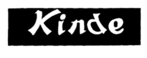 Kinde Logo (EUIPO, 26.05.1997)