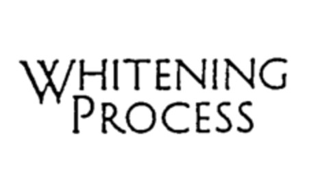 WHITENING PROCESS Logo (EUIPO, 18.09.1997)