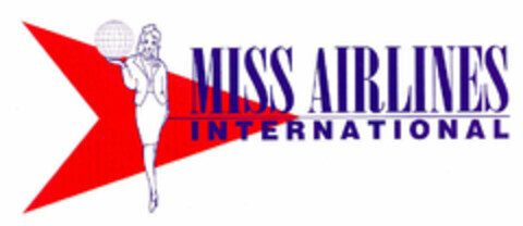 MISS AIRLINES INTERNATIONAL Logo (EUIPO, 22.12.1997)