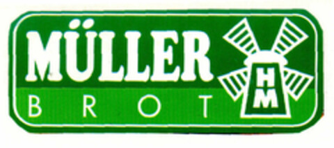 MÜLLER BROT HM Logo (EUIPO, 04/14/1998)