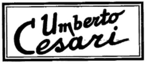 Umberto Cesari Logo (EUIPO, 21.04.1998)