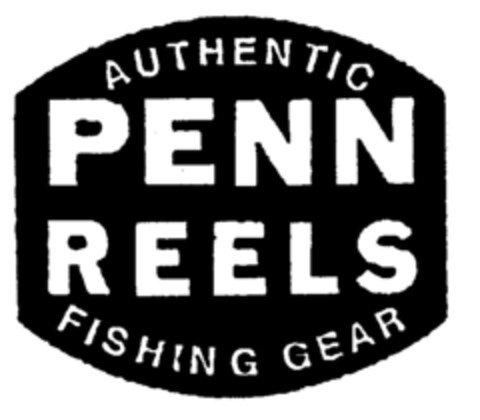 AUTHENTIC PENN REELS FISHING GEAR Logo (EUIPO, 12.05.1999)