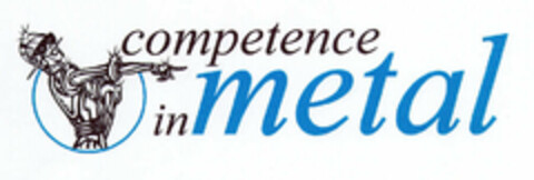 competence in metal Logo (EUIPO, 25.07.2000)