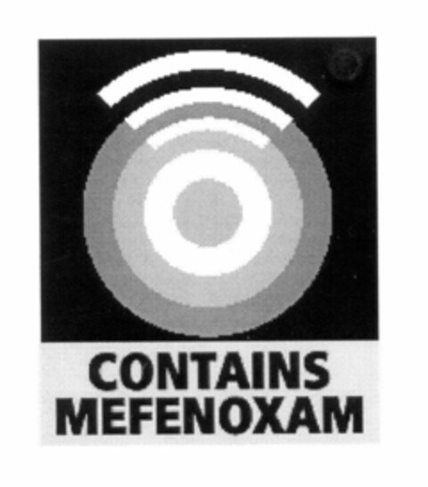 CONTAINS MEFENOXAM Logo (EUIPO, 14.12.2001)