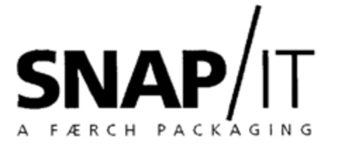 SNAP/IT A FÆRCH PACKAGING Logo (EUIPO, 07/09/2002)