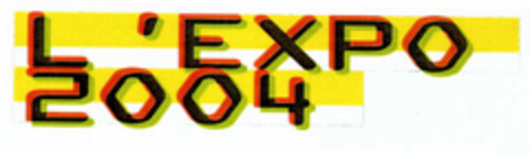 L'EXPO 2004 Logo (EUIPO, 18.07.2002)