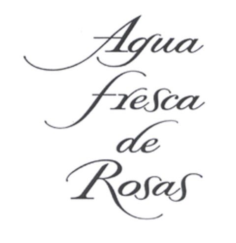 Agua fresca de Rosas Logo (EUIPO, 04.08.2003)