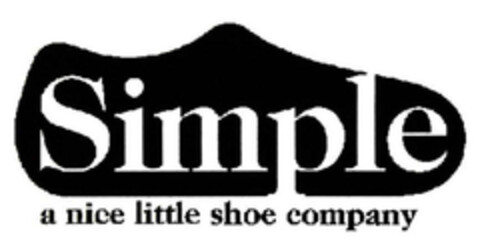 Simple a nice little shoe company Logo (EUIPO, 04/29/2005)