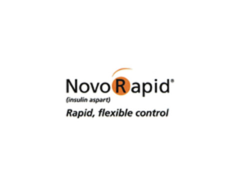 NovoRapid (insulin apart) Rapid, flexible control Logo (EUIPO, 01/26/2006)