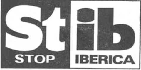 Stib STOP IBERICA Logo (EUIPO, 09/20/2006)