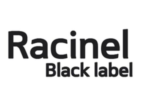 RACINEL BLACK LABEL Logo (EUIPO, 05.07.2010)