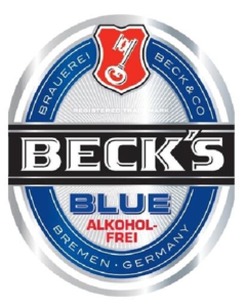 BECK'S BLUE Logo (EUIPO, 31.01.2012)