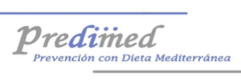 PREDIMED PREVENCION CON DIETA MEDITERRANEA Logo (EUIPO, 30.03.2012)