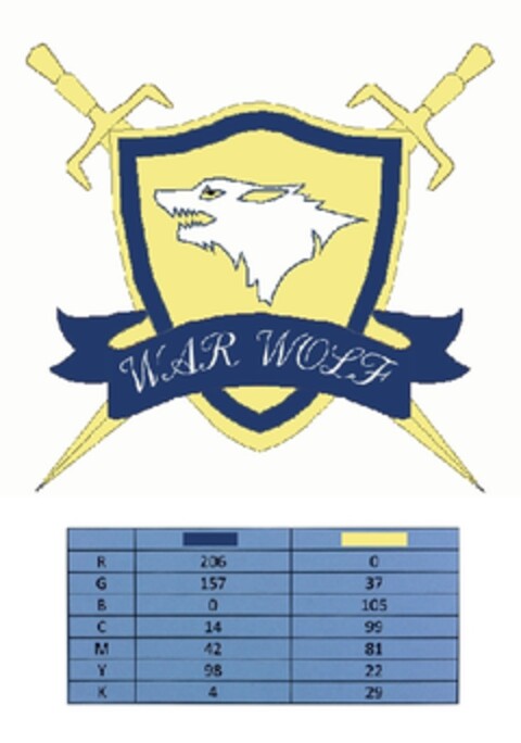 WAR WOLF Logo (EUIPO, 01/31/2013)