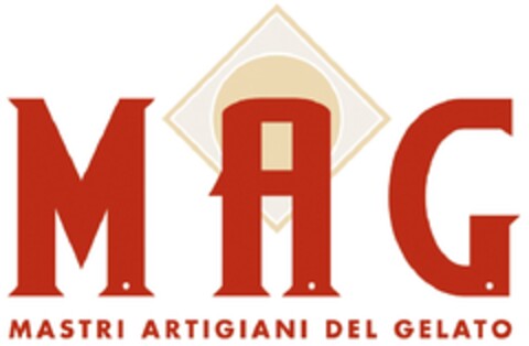 MAG Mastri Artigiani del Gelato Logo (EUIPO, 16.04.2013)