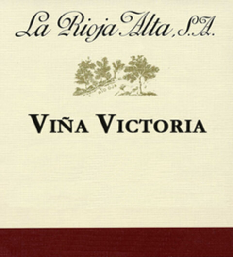 La Rioja Alta, S.A. VIÑA VICTORIA Logo (EUIPO, 03.03.2017)