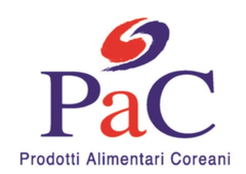 PAC Prodotti Alimentari Coreani Logo (EUIPO, 14.02.2018)