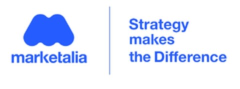 MARKETALIA STRATEGY MAKES THE DIFFERENCE Logo (EUIPO, 09/17/2018)