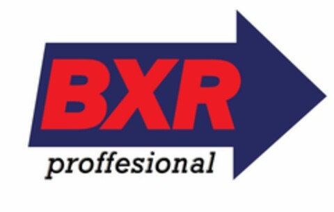 BXR proffesional Logo (EUIPO, 23.10.2018)