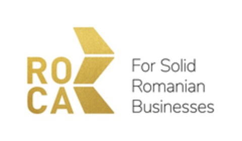 ROCA For Solid Romanian Businesses Logo (EUIPO, 07.05.2019)