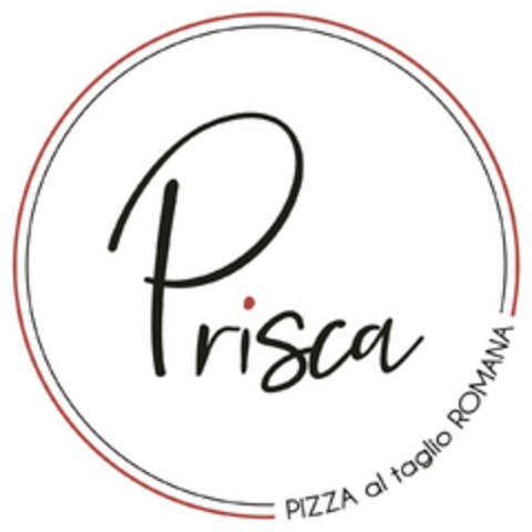 Prisca - PIZZA al taglio ROMANA Logo (EUIPO, 08.05.2019)