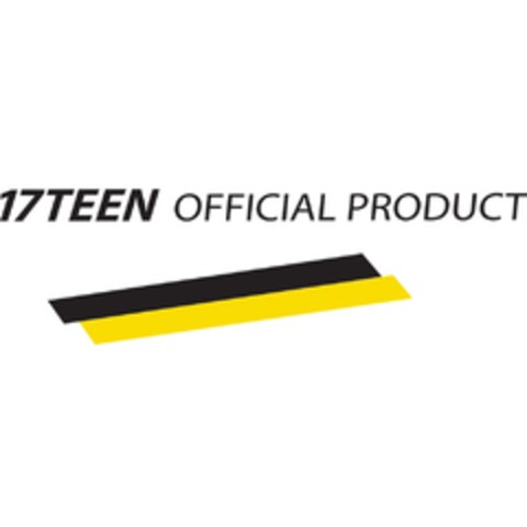 17TEEN OFFICIAL PRODUCT Logo (EUIPO, 07/25/2019)