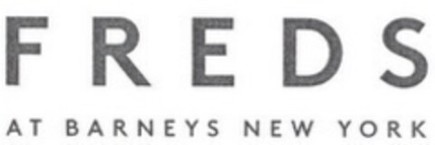 FREDS AT BARNEYS NEW YORK Logo (EUIPO, 12/20/2019)