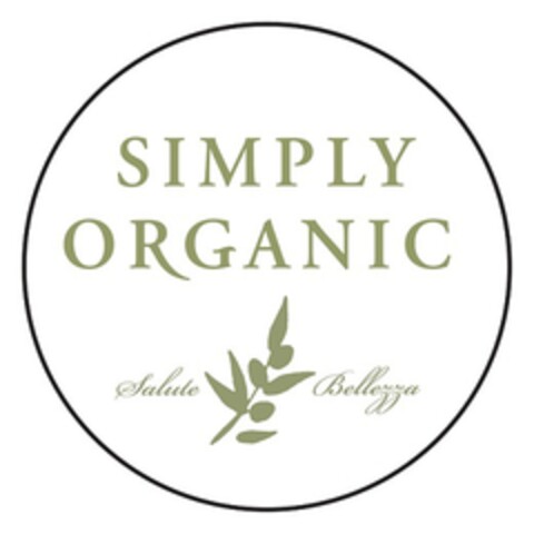 SIMPLY ORGANIC Salute Bellezza Logo (EUIPO, 25.05.2021)