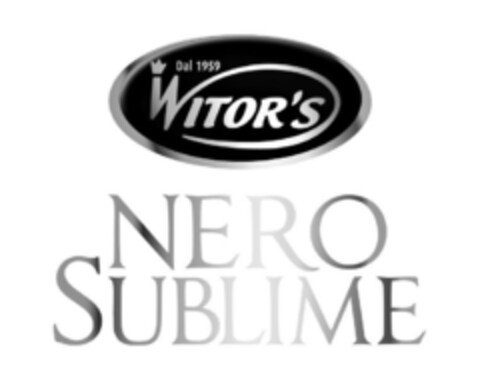 WITOR'S DAL 1959 NERO SUBLIME Logo (EUIPO, 26.05.2021)