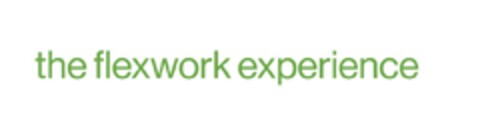 the flexwork experience Logo (EUIPO, 10.01.2022)