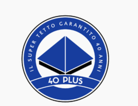 40 PLUS - IL SUPER TETTO GARANTITO 40 ANNI Logo (EUIPO, 01/28/2022)