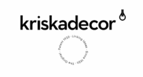 kriskadecor The Original Patent 1932 Linking Ideas Since 1926 Logo (EUIPO, 05.04.2022)