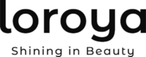 loroya Shining in Beauty Logo (EUIPO, 08/24/2022)