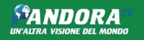 PANDORA TV UN'ALTRA VISIONE DEL MONDO Logo (EUIPO, 21.04.2023)