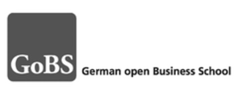 GOBS German open Business School Logo (EUIPO, 19.06.2024)