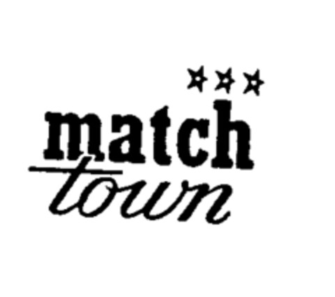 match town Logo (EUIPO, 04/01/1996)