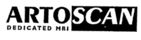 ARTOSCAN DEDICATED MRI Logo (EUIPO, 05/14/1997)