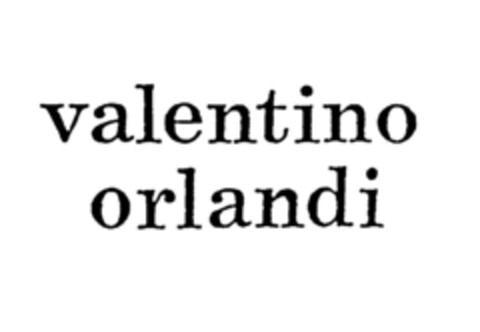 valentino orlandi Logo (EUIPO, 30.07.1997)