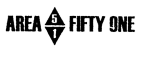 AREA 51 FIFTY ONE Logo (EUIPO, 15.02.2001)