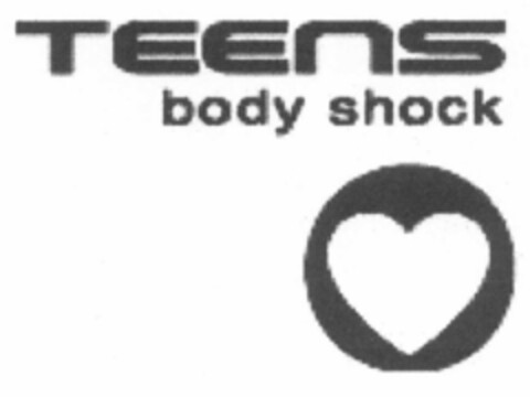 TEENS body shock Logo (EUIPO, 04.04.2001)