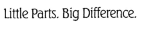 Little Parts. Big Difference. Logo (EUIPO, 28.01.2002)