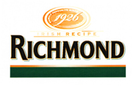 1926 IRISH RECIPE RICHMOND Logo (EUIPO, 17.10.2003)