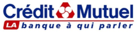 Crédit Mutuel La banque à qui parler Logo (EUIPO, 19.06.2006)