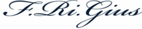 F. Ri. Gius Logo (EUIPO, 05.09.2007)