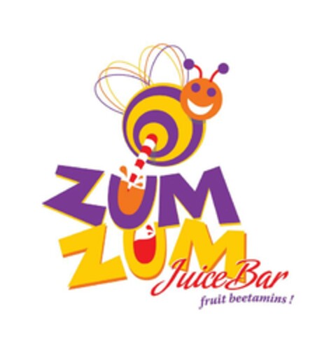 ZUM ZUM Juice Bar fruit beetamins! Logo (EUIPO, 07.03.2008)