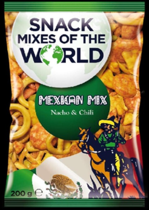 SNACK MIXES OF THE WORLD MEXICAN MIX Logo (EUIPO, 06.04.2010)